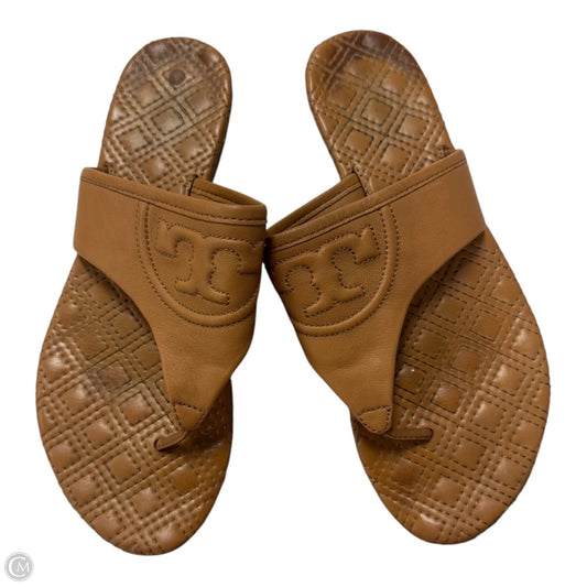 Shoes Designer By Tory Burch In Tan, Size: 9