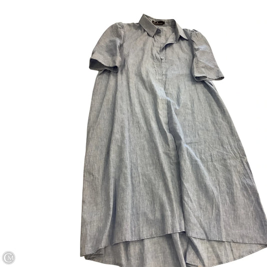 Dress Casual Midi By Pomander Place In Blue, Size: L