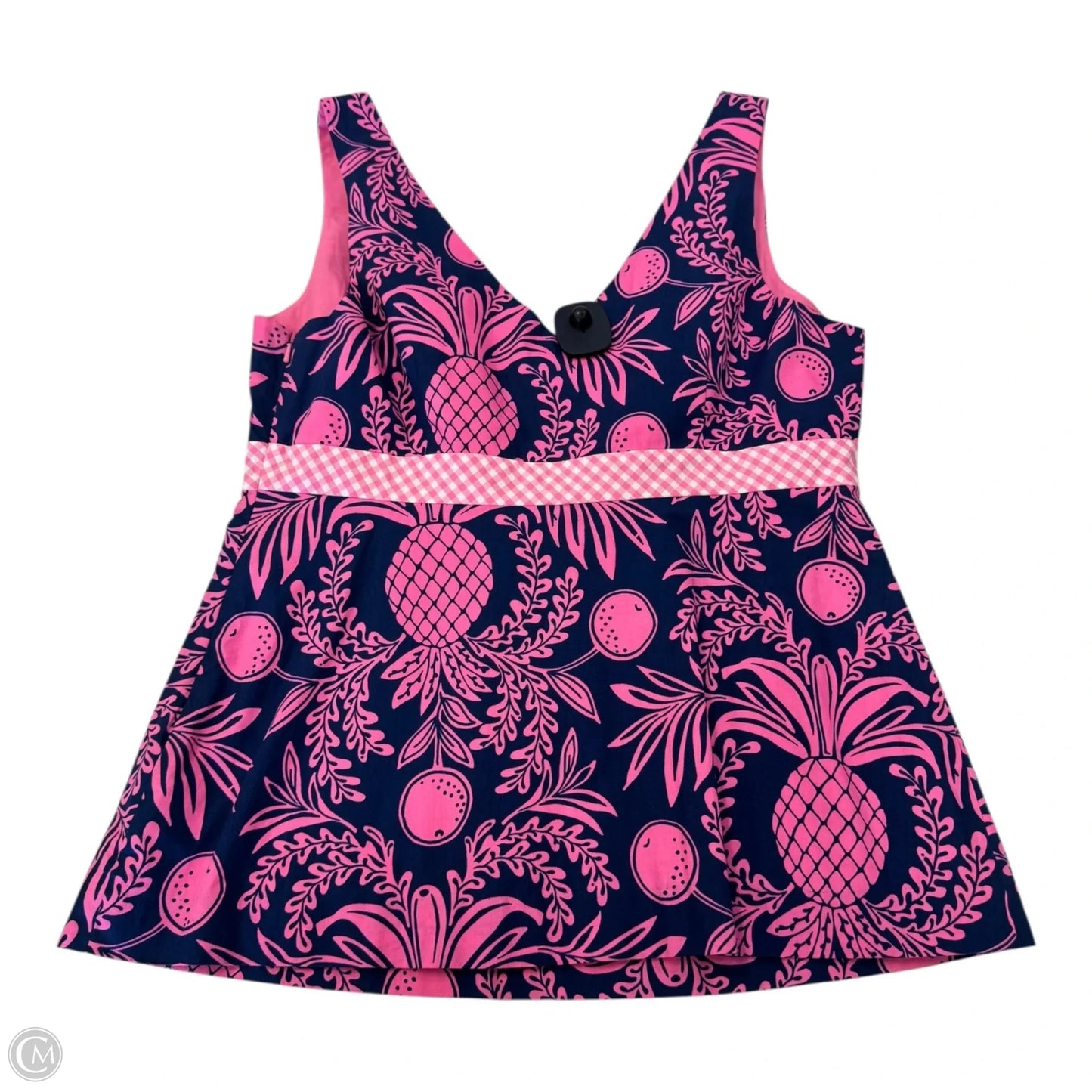 Top Sleeveless Designer By Lilly Pulitzer In Pink, Size: 14