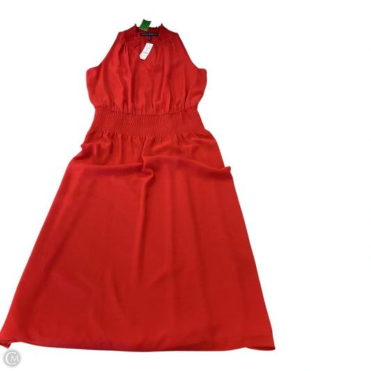 Dress Casual Short By White House Black Market In Red, Size: M