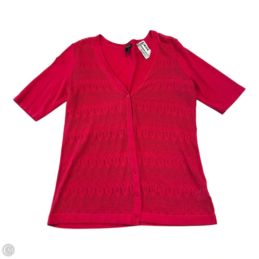 Cardigan By Talbots In Pink, Size: S