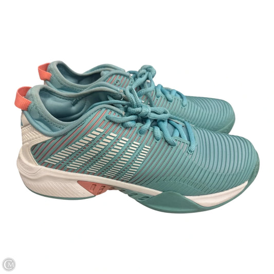Shoes Athletic By K Swiss In Blue & Pink, Size: 10