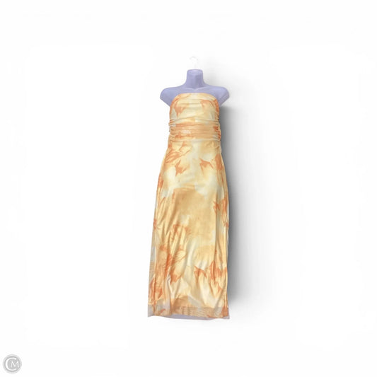 Dress Casual Maxi By Clothes Mentor In Yellow, Size: S