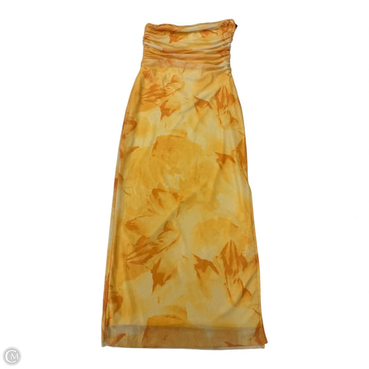 Dress Casual Maxi By Clothes Mentor In Yellow, Size: S