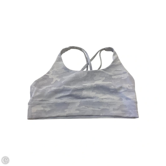 Athletic Bra By Lululemon In Grey, Size: 14