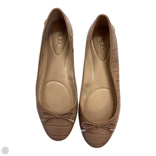 Shoes Flats By Ralph Lauren In Tan, Size: 7