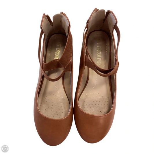 Shoes Flats By Dream Pairs In Brown, Size: 8
