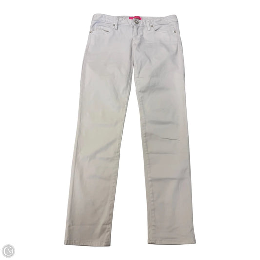 Pants Designer By Lilly Pulitzer In White, Size: 4