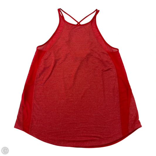 Athletic Tank Top By Lululemon In Orange, Size: S