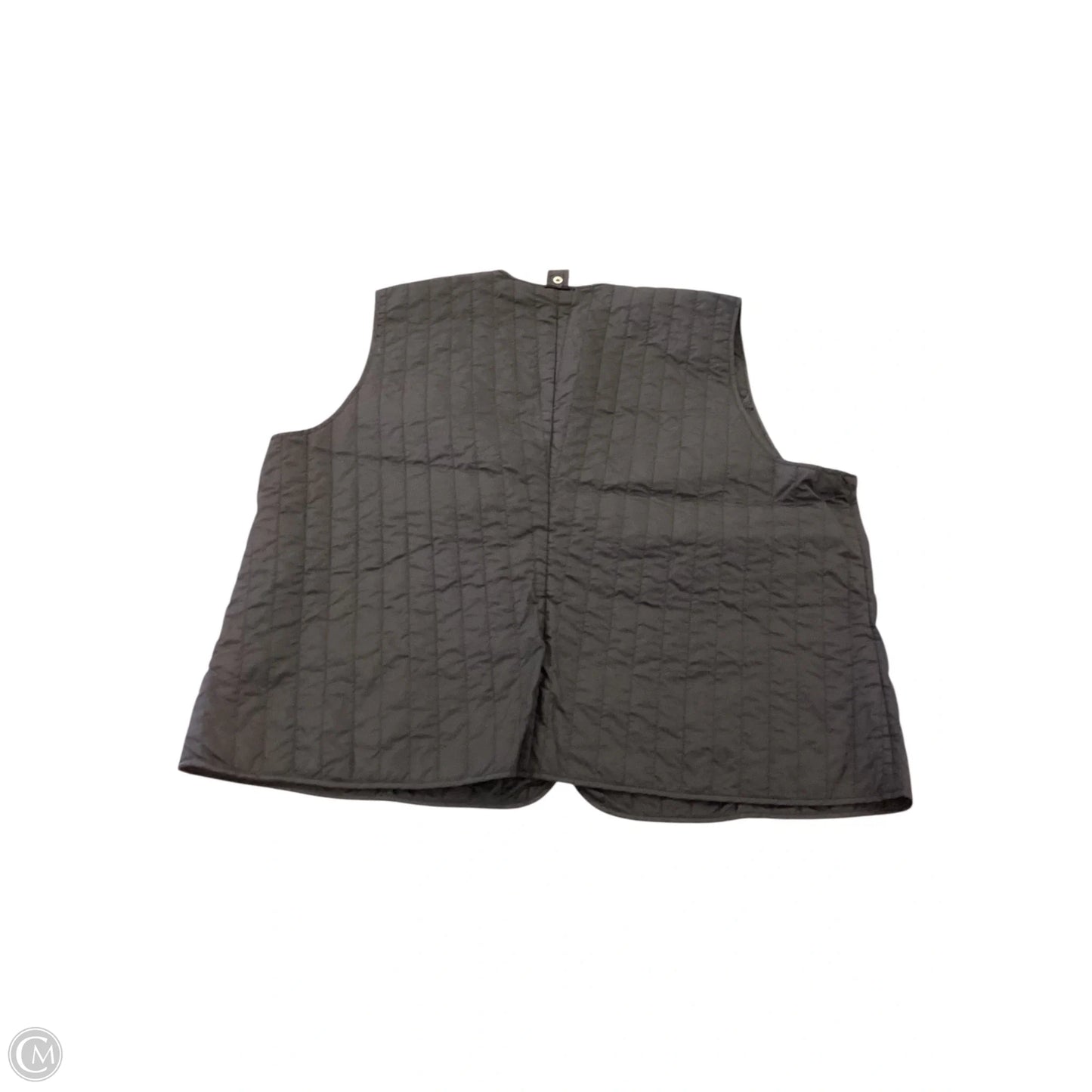 Vest Puffer & Quilted By Chicos In Black, Size: Xxl
