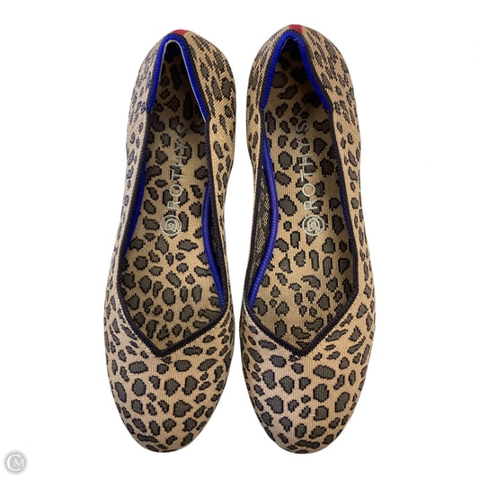 Shoes Flats By Rothys In Animal Print, Size: 11