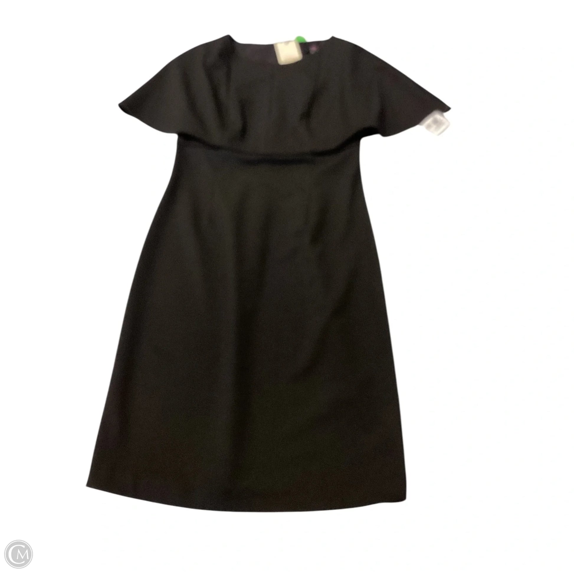 trina turk dress black Trina Turk Classic Black Sheath Dress 3/4 Slv