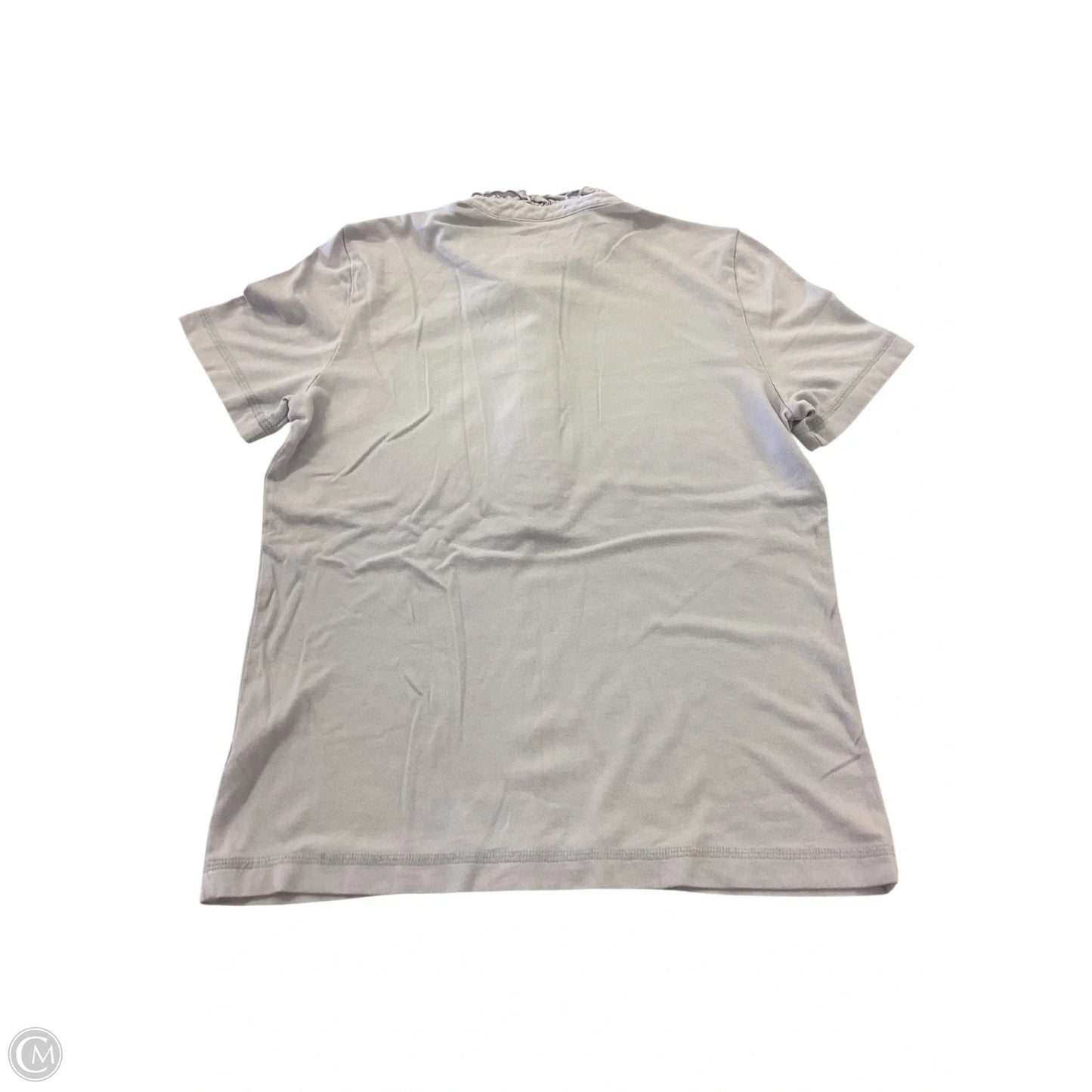 Top Short Sleeve Designer By Tory Burch In Purple, Size: L