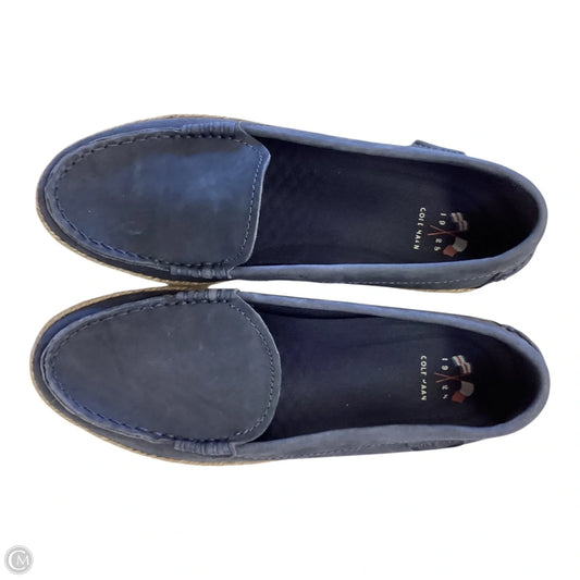 Shoes Flats By Cole-haan In Blue, Size: 5.5