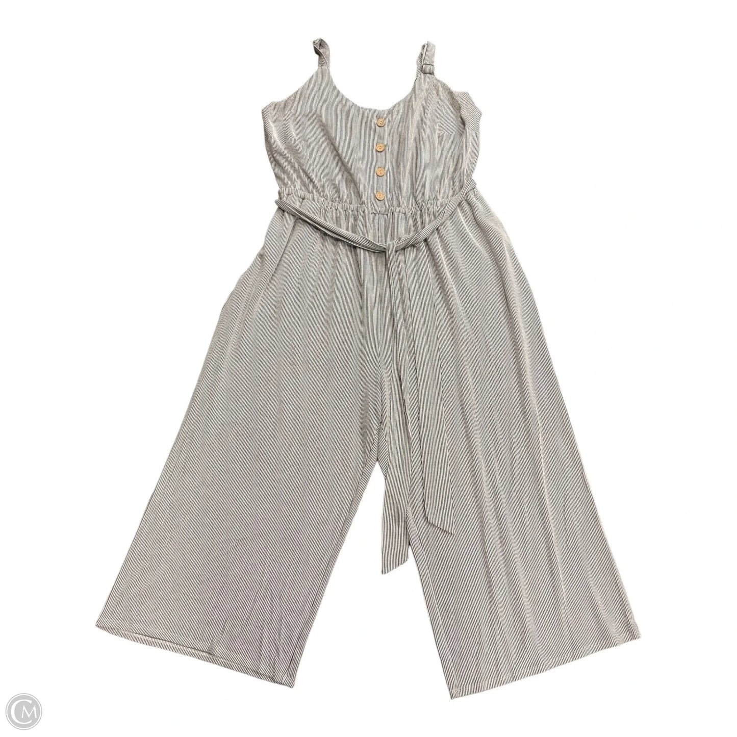 Jumpsuit By Lane Bryant In Striped Pattern, Size: 18