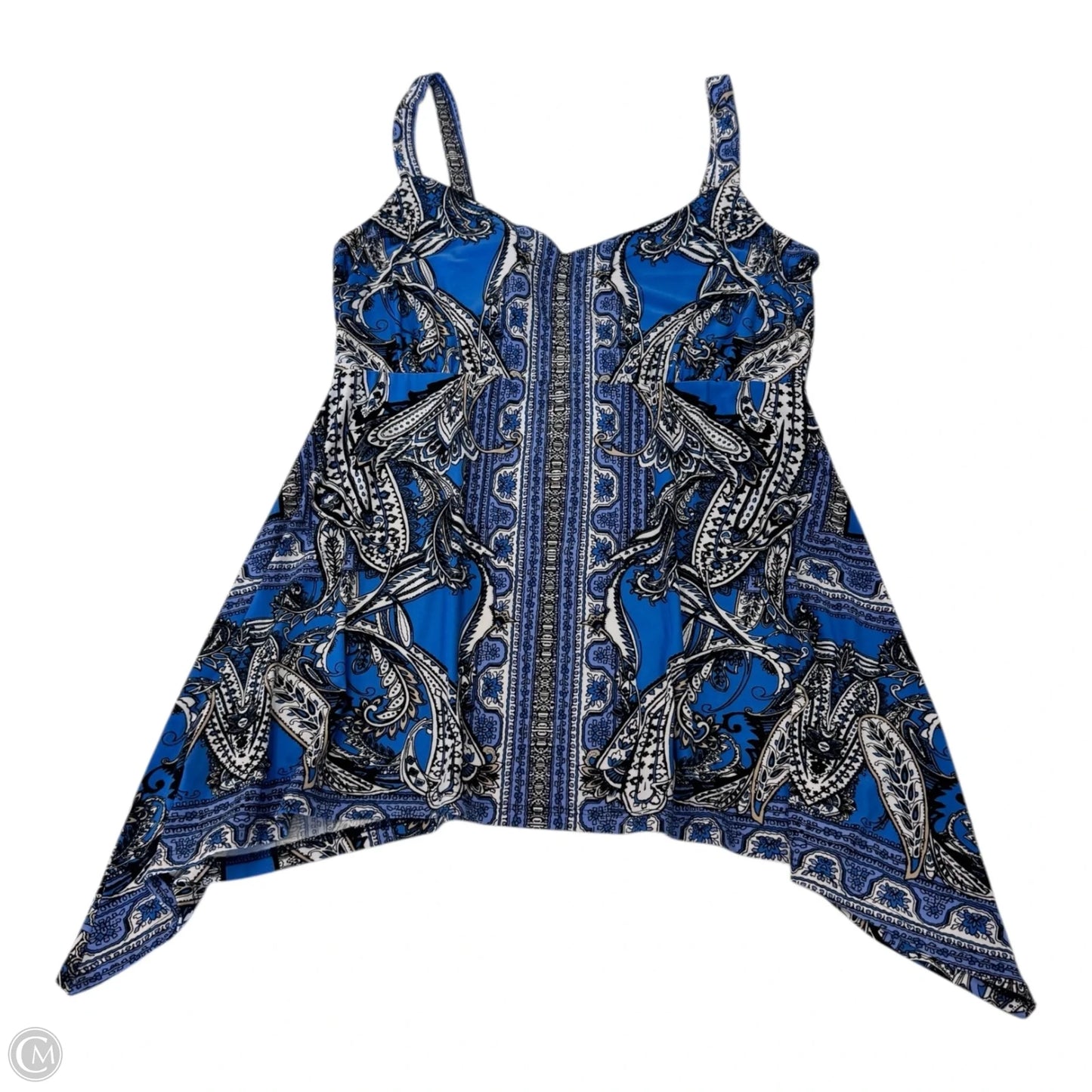 Top Sleeveless By Inc In Paisley Print, Size: L