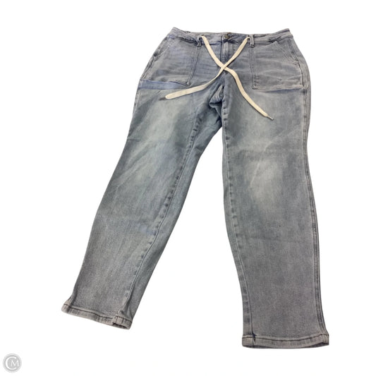 Jeans Cropped By Judy Blue In Blue, Size: 16