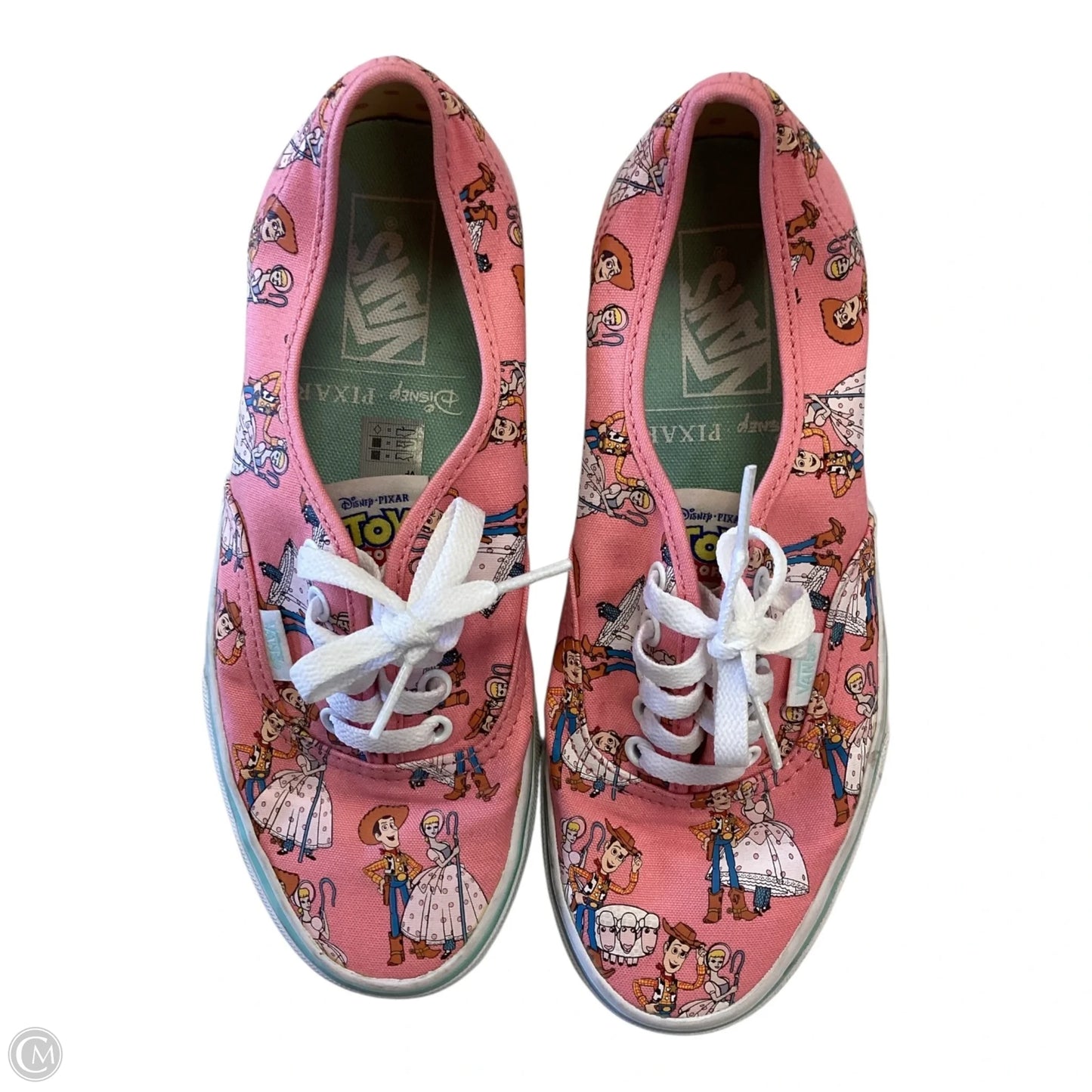 Shoes Athletic By Vans In Pink, Size: 6.5