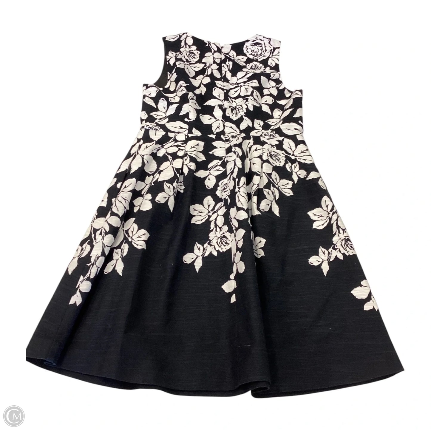 Dress Casual Short By Talbots In Black & White, Size: 8p