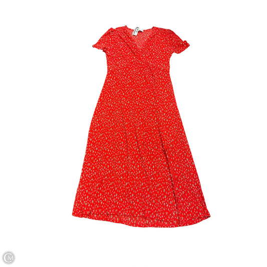 Dress Casual Maxi By Mng In Floral Print, Size: 8