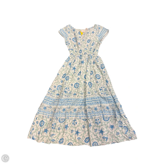 Dress Casual Maxi By Laura Ashley In Blue, Size: S