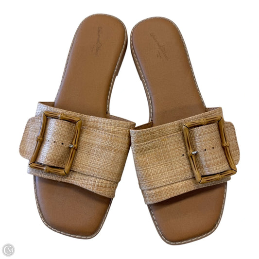 Sandals Flats By Universal Thread In Brown, Size: 7.5