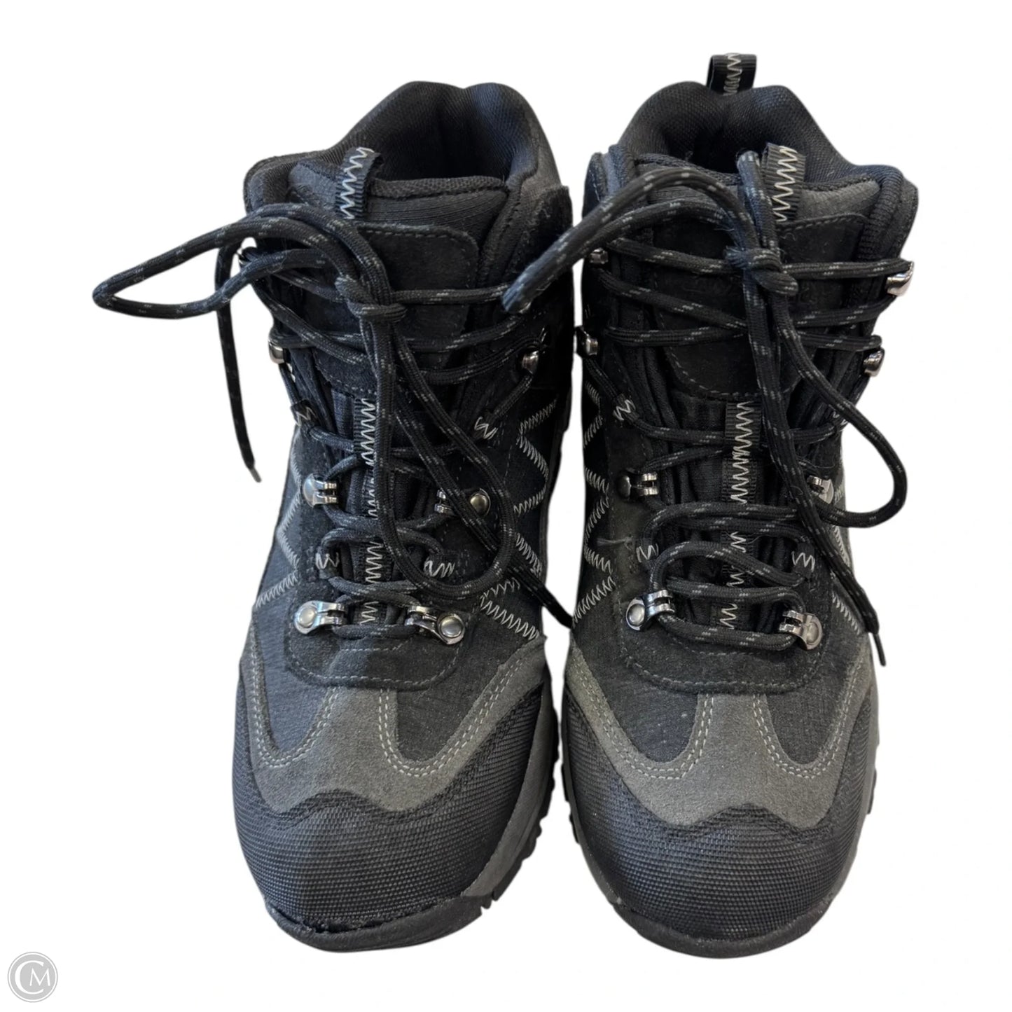 Shoes Hiking By Clothes Mentor In Black, Size: 8