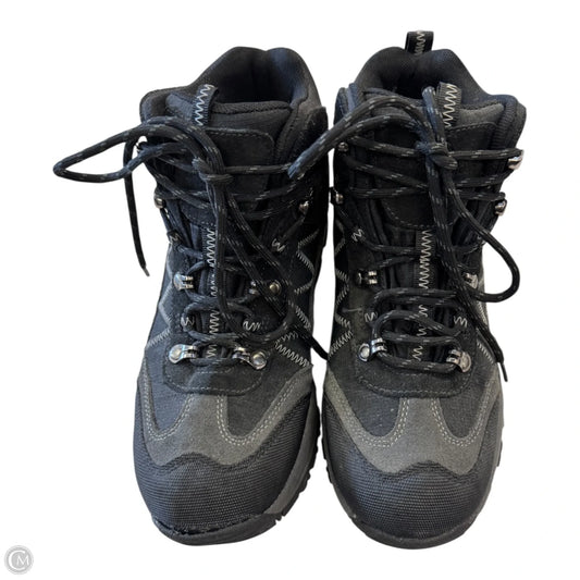 Shoes Hiking By Clothes Mentor In Black, Size: 8