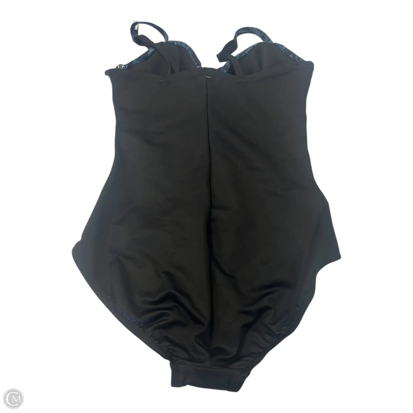 Swimsuit By Miraclesuit In Black & Blue, Size: 8