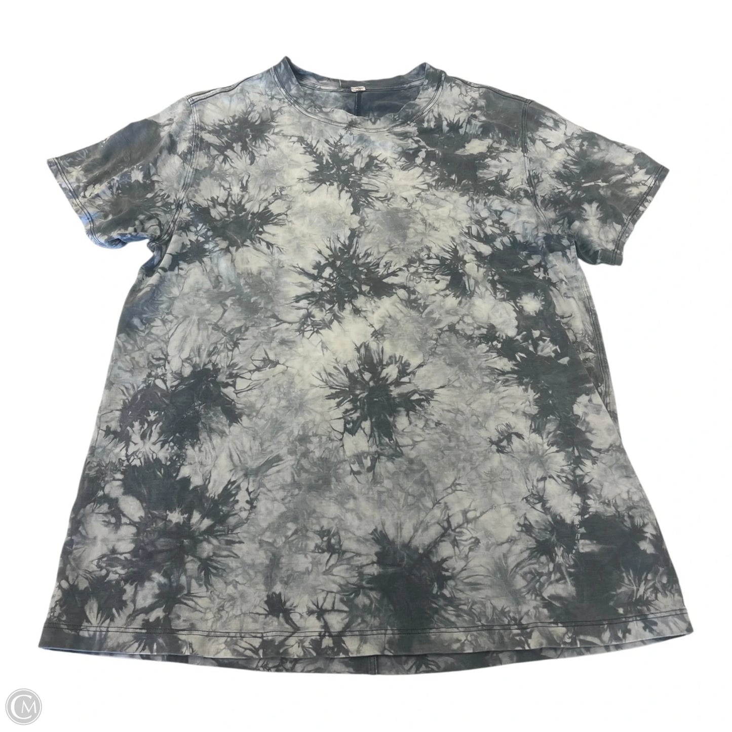 Top Short Sleeve By Lululemon In Grey, Size: 4