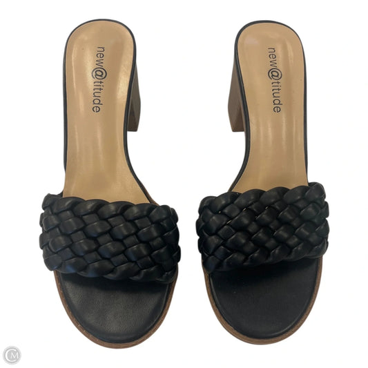 Shoes Heels Block By Clothes Mentor In Black, Size: 7