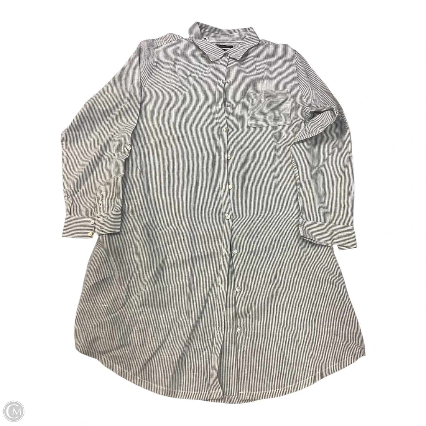 Dress Casual Short By Tahari In Striped Pattern, Size: Xl