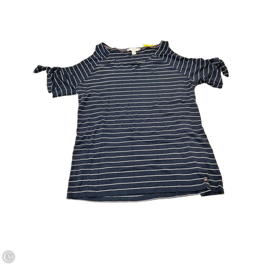 Top Short Sleeve By Tommy Hilfiger In Striped Pattern, Size: Xs