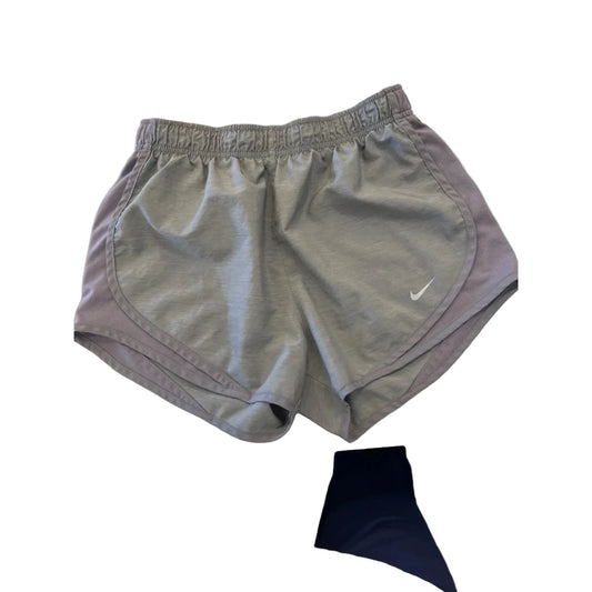 Athletic Shorts By Nike Apparel In Grey, Size: Xs