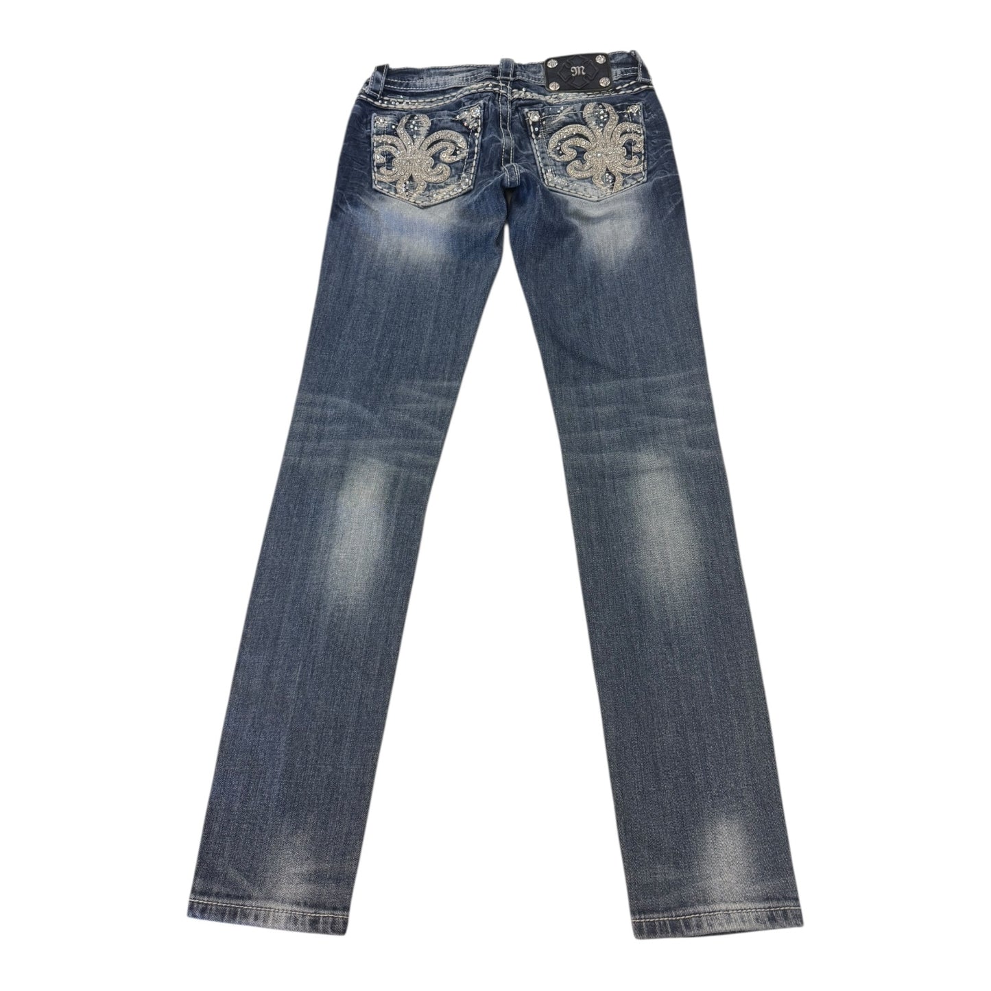 Jeans Skinny By Miss Me In Blue Denim, Size: 2