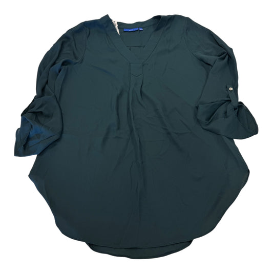Top 3/4 Sleeve By Apt 9 In Green, Size:M