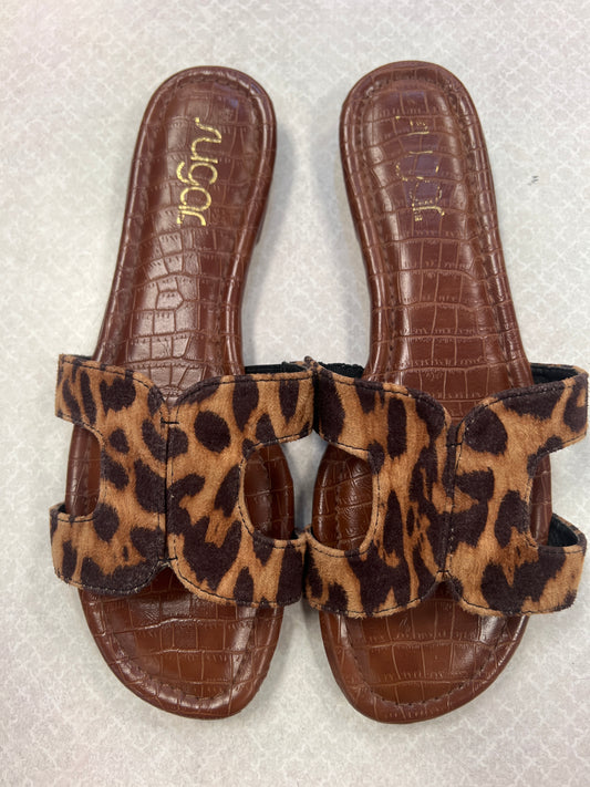 Sandals Flats By Sugar  Size: 8.5