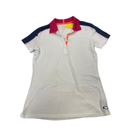 Athletic Top Short Sleeve By Oakley  Size: M
