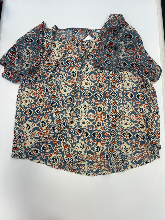 Top Short Sleeve By Lucky Brand  Size: 3x